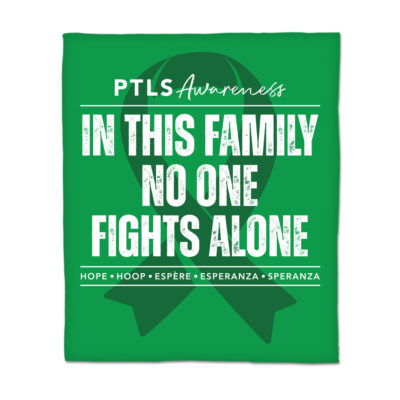 In This Family No One Fights Alone Throw