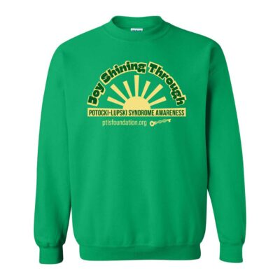 Joy Shining Through Classic Crewneck Sweatshirt - Irish Green